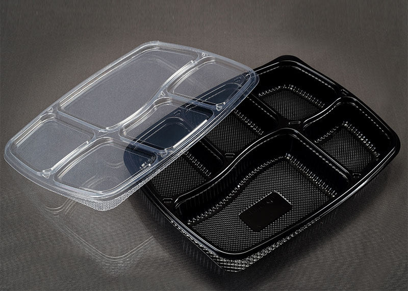 Buy Black ORACLE LUNCH TRAY 5 COMPARTMENT, Meal Tray in Bengaluru